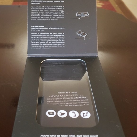Mophie juice pack plus rechargeable battery case - Picture 5 of 5